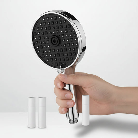 Pommeau de Douche Haute Pression avec Filtre – 3 Modes