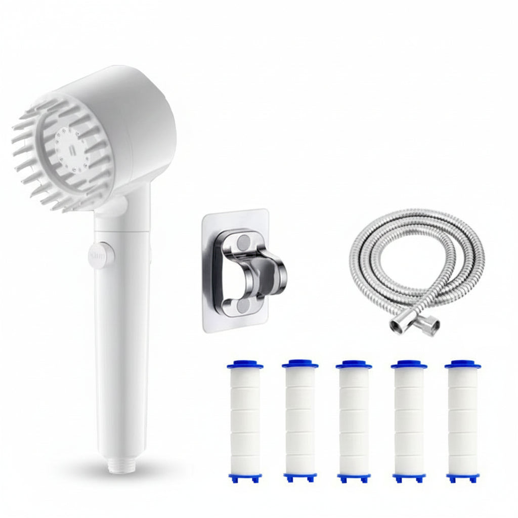 Pommeau de Douche 3 Modes – Filtrant Haute Pression