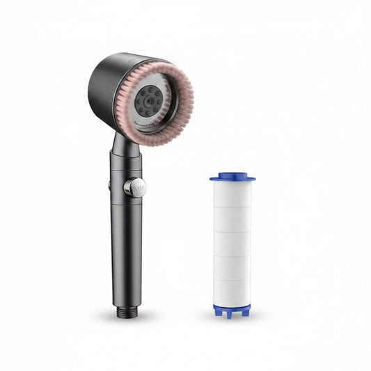 Pommeau de Douche Anti-Calcaire Filtration intégrée – Haute Pression Aquapure